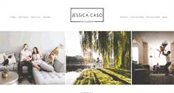 Desktop Screenshot of jessicacasophotography.com